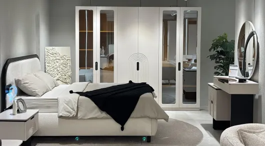 Product img 2, New Madrid 6 Kapaklı Modern Yatak Odası Takımı